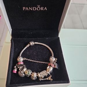 Pandora Silver Charm Bracelet